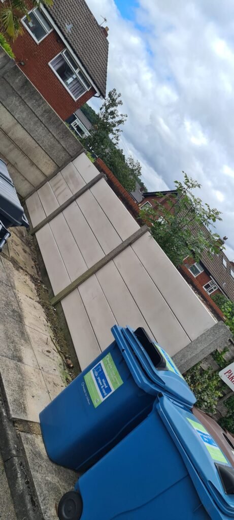 New fence in Manchester