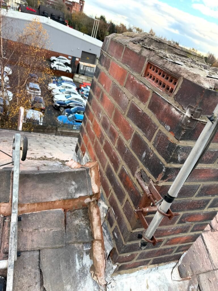 chimney repointing in Manchester